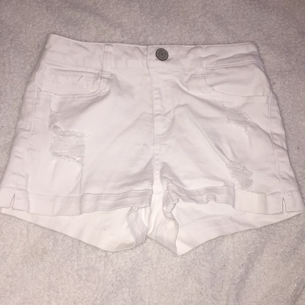 White shorts